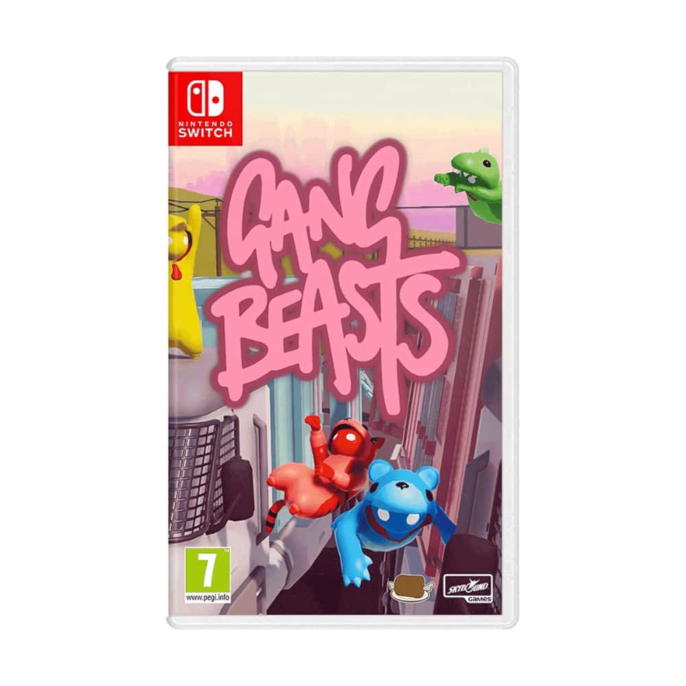 附特典 NS Switch 萌萌小人大亂鬥 英文版 萌萌小人物大亂鬥 派對遊戲