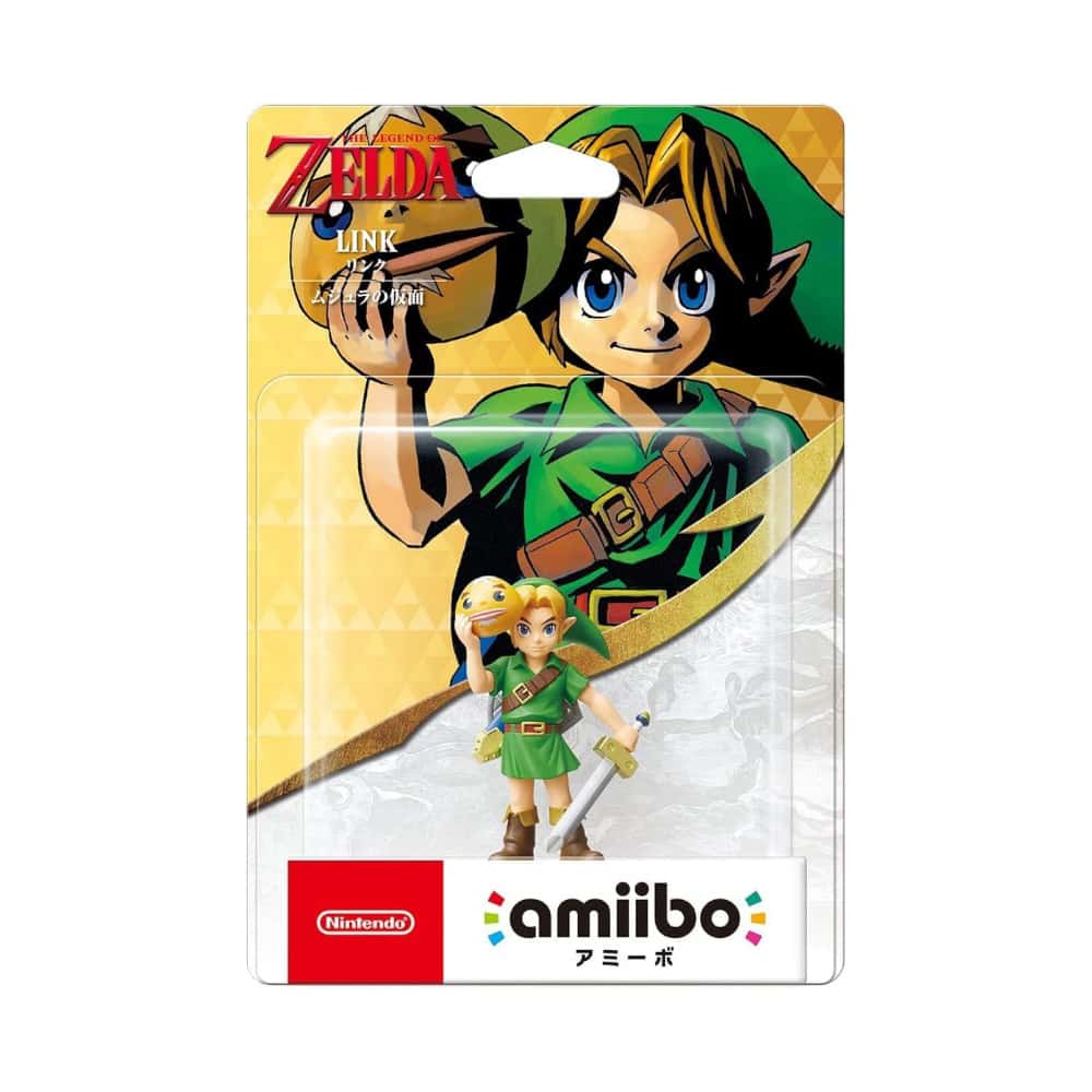 NS Switch Amiibo 林克 穆修拉的假面 曠野之息 王國之淚 薩爾達 假面林克