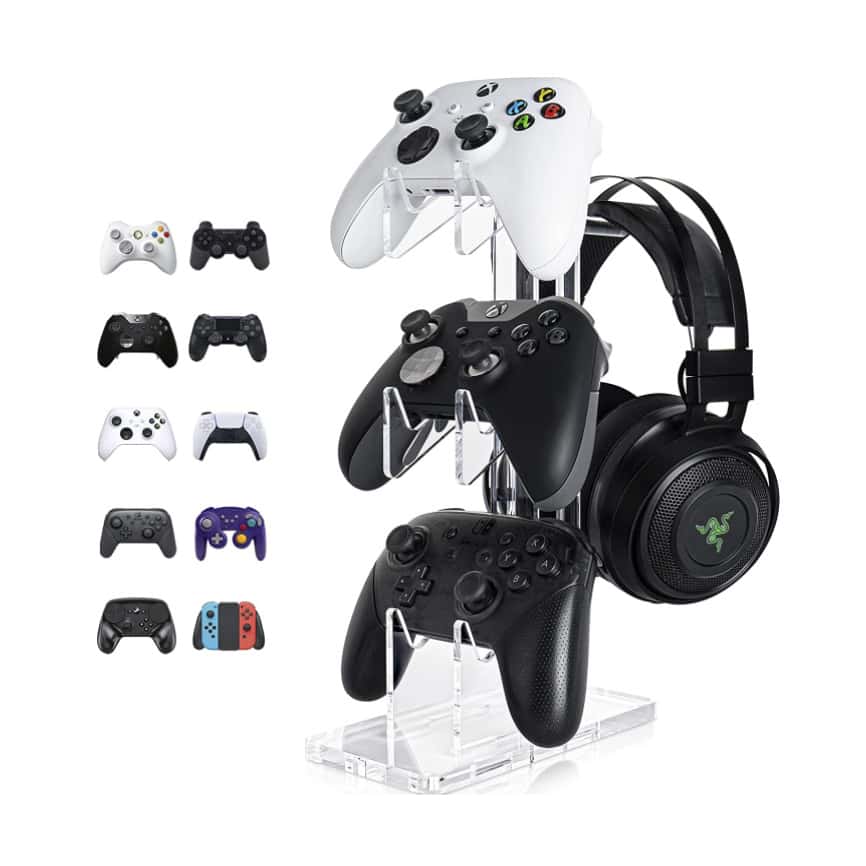 NS Switch PS5 PS4 XBOX PRO 通用 手把架 展示架 壓克力 收納架 手把收納 支架