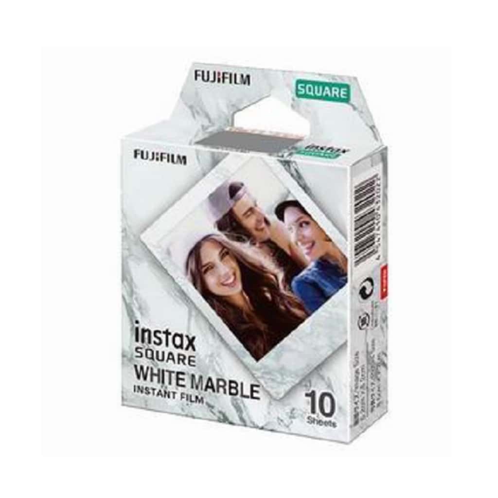 富士 FUJIFILM 拍立得底片 SQUARE 底片 白石紋 WHITE MARBLE 拍立得膠片 即可拍