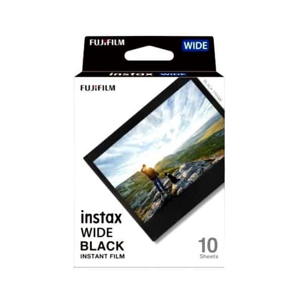 富士 FUJIFILM 拍立得底片 WIDE 底片 黑色邊框 BLACK 黑色 黑框 拍立得膠片 即可拍