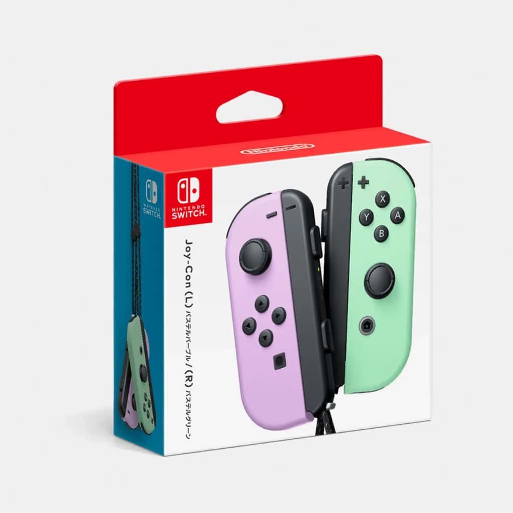 NS Switch 原廠 JOYCON 左右手把 控制器 JOY-CON 握把 粉紫粉綠 手把 粉紫 粉綠