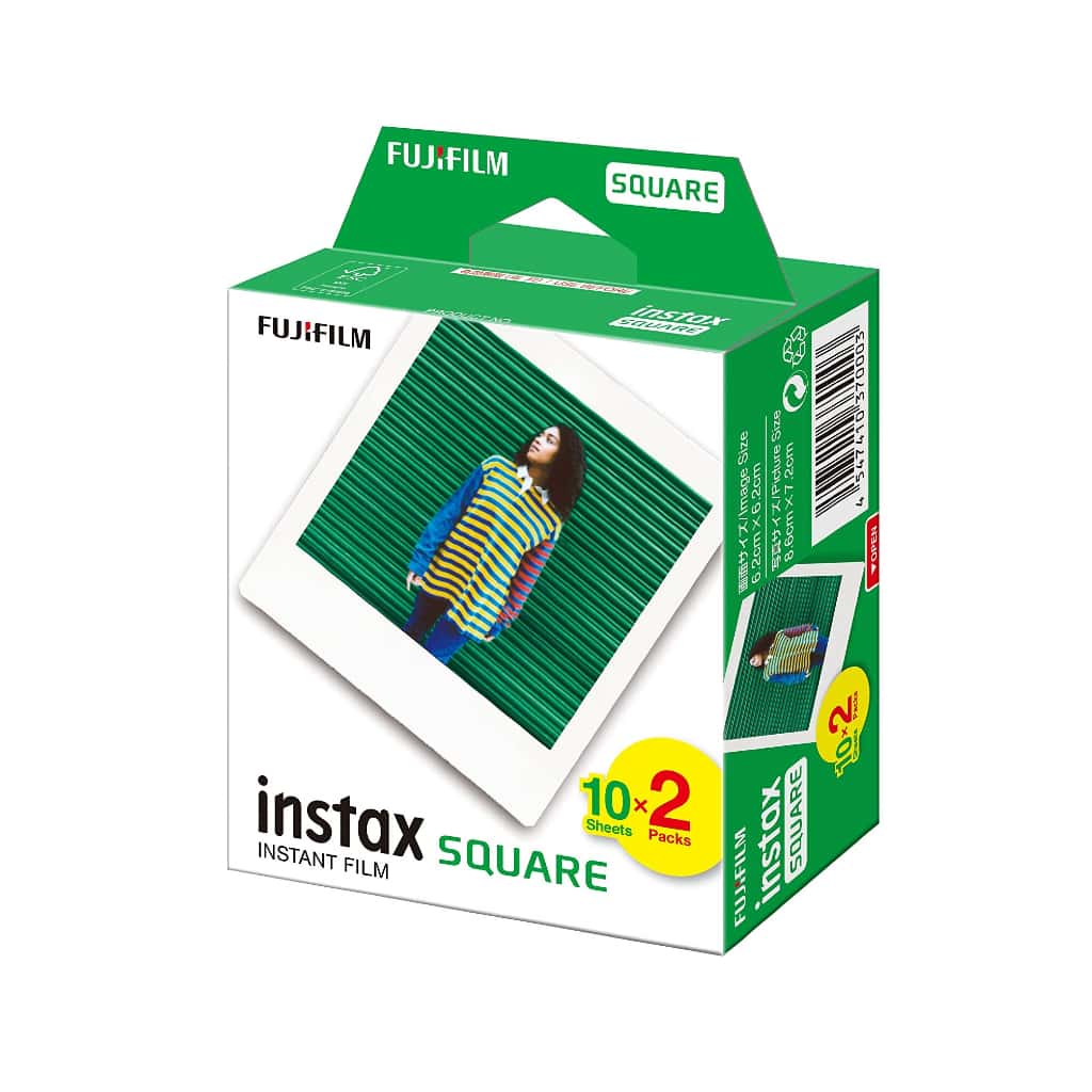 富士 FUJIFILM 拍立得底片 SQUARE 底片 空白 空白底片 白邊 拍立得膠片 即可拍 相片 照片