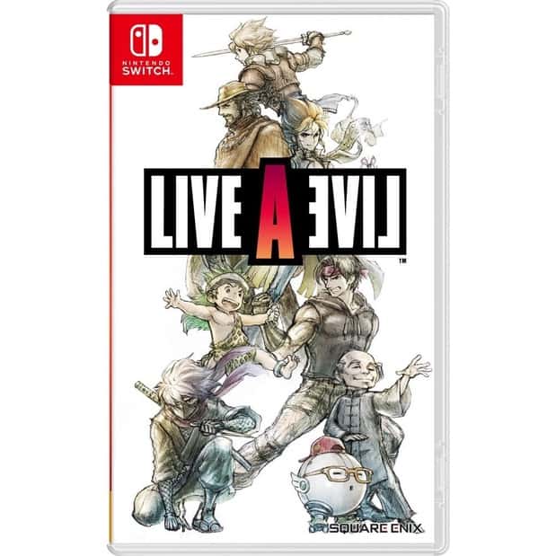 NS Switch 狂飆騎士 LIVE A LIVE 中文版 時空勇士 幕末篇 功夫篇 SF篇