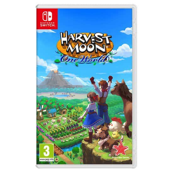 NS Switch 豐收之月 一個世界 英文版 種田 農夫 牧場 經營 養成 經營遊戲 模擬農場