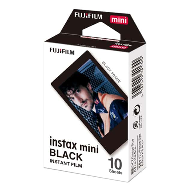 富士 FUJIFILM 拍立得底片 mini 底片 黑色邊框 BLACK 黑邊 拍立得膠片 即可拍 相片