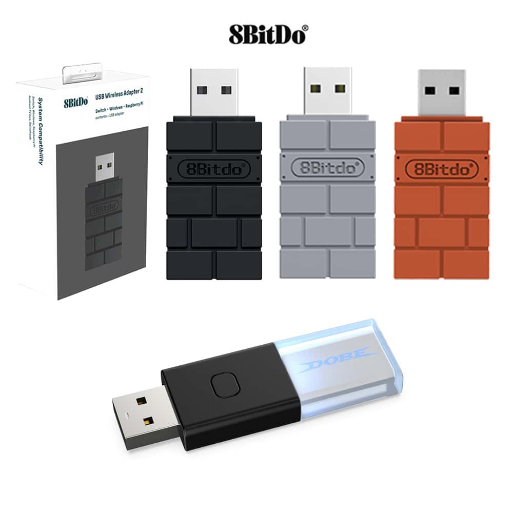 NS Switch 配件 8Bitdo 八位堂 DOBE 手把接收器 手把 接收器 無線 配對器 HUB