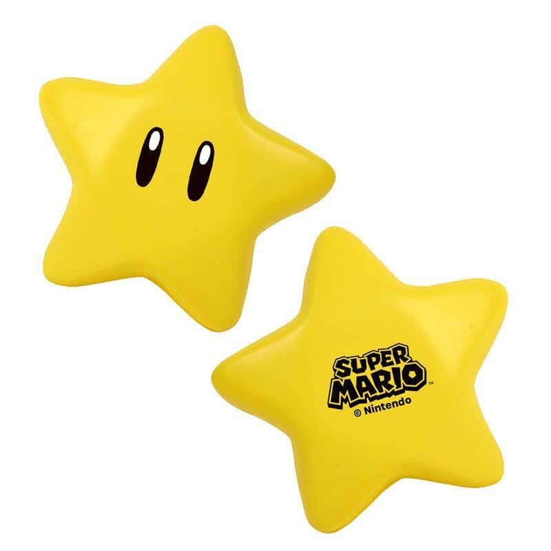 NS Switch 任天堂 特典 瑪利歐 星星解壓球 特點 星星 解壓球 無敵星星 解壓 紓壓 中華隊