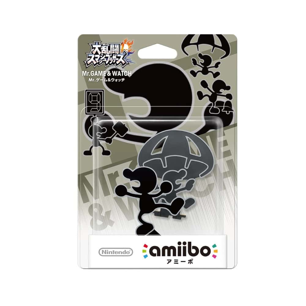 NS Switch Amiibo 大亂鬥 Mr.Game&Watch Game&Watch 明星大亂鬥