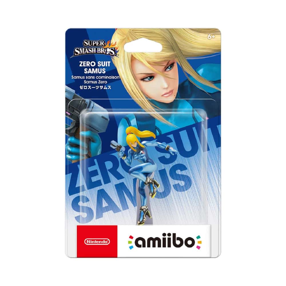 NS Switch Amiibo 大亂鬥 零裝甲薩姆斯 薩姆斯 密特羅德 銀河戰士 Metroid