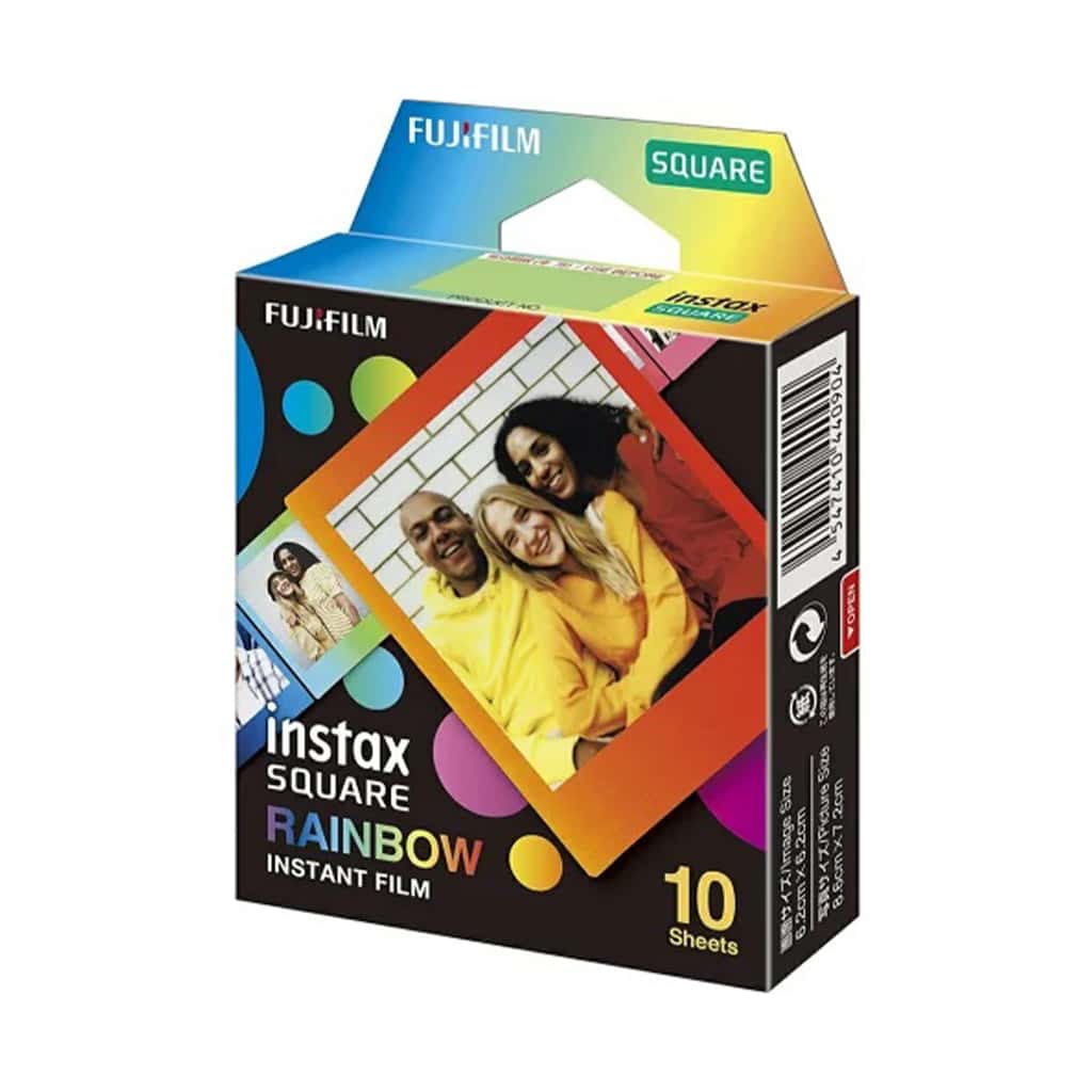 富士 FUJIFILM 拍立得底片 SQUARE 底片 彩虹 RAINBOW 拍立得膠片 即可拍 已過期
