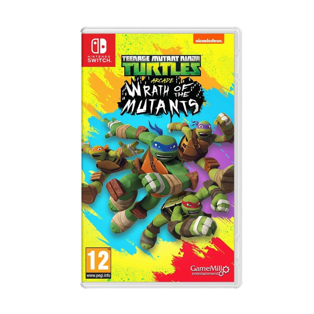 NS Switch 忍者龜：變種人之怒 英文版 橫向 動作 闖關 多人 烏龜 忍者 打鬥 尼克卡通