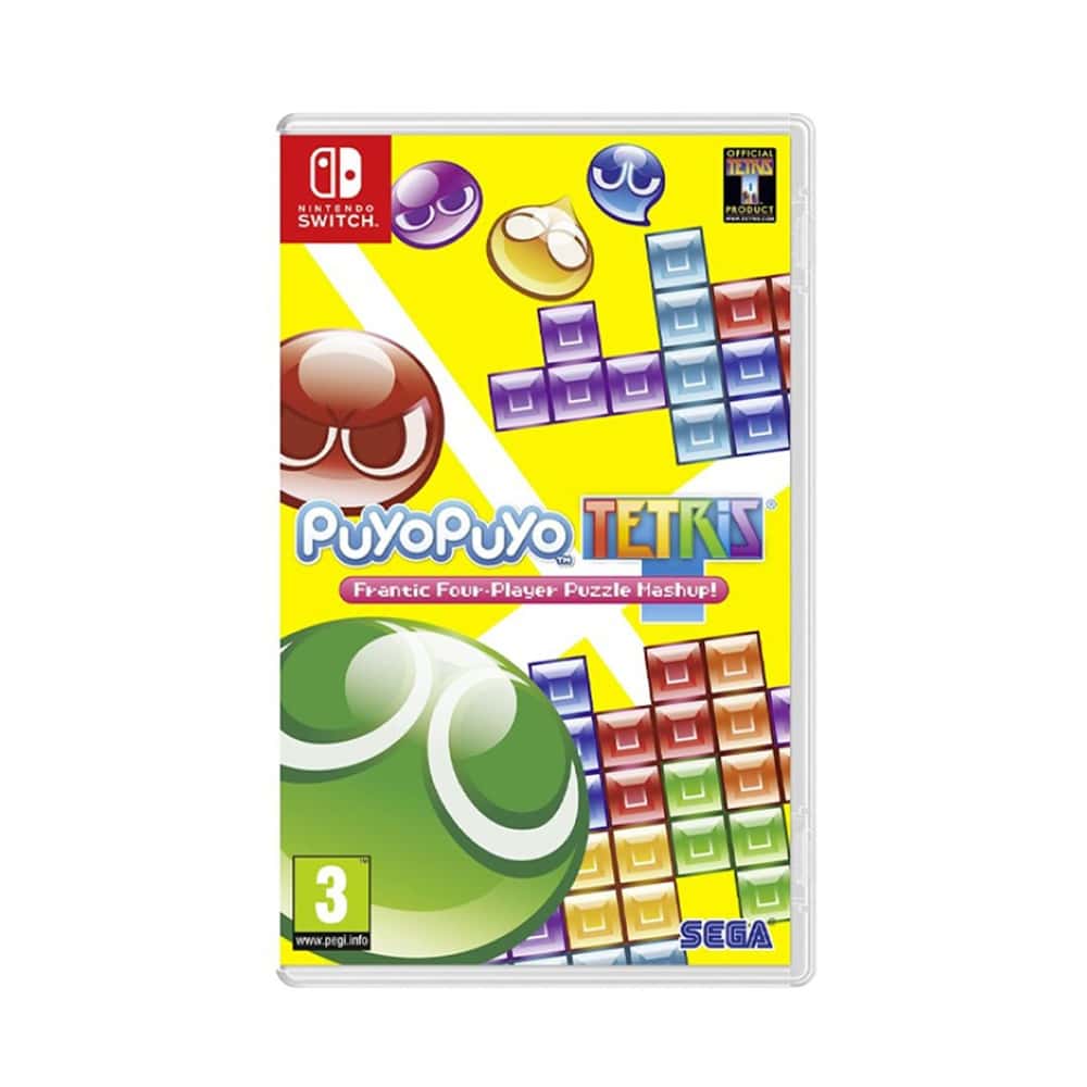 NS Switch 魔法氣泡 英文版 俄羅斯方塊 PuyoPuyo Tetris SEGA