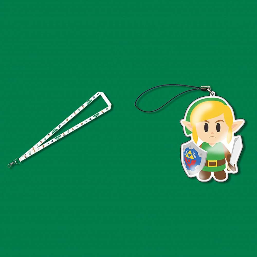 NS Switch 任天堂 特典 特點 薩爾達 傳說 織夢島 證件 吊繩 掛繩 林克 螢幕 擦拭 吊飾 掛飾