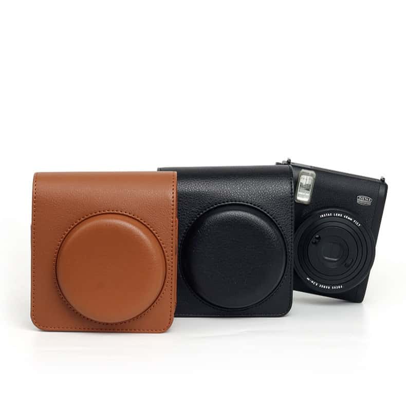 富士 FUJIFILM instax 配件 FUJIFILM 富士 MINI 99 周邊 透明水晶殼 皮革套