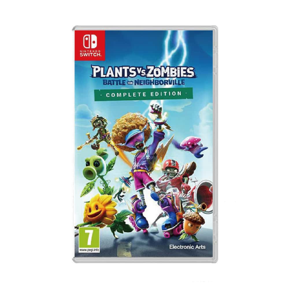NS Switch 植物大戰殭屍 和睦小鎮保衛戰 中文版 植物戰殭屍 殭屍大戰植物 小鎮保衛戰