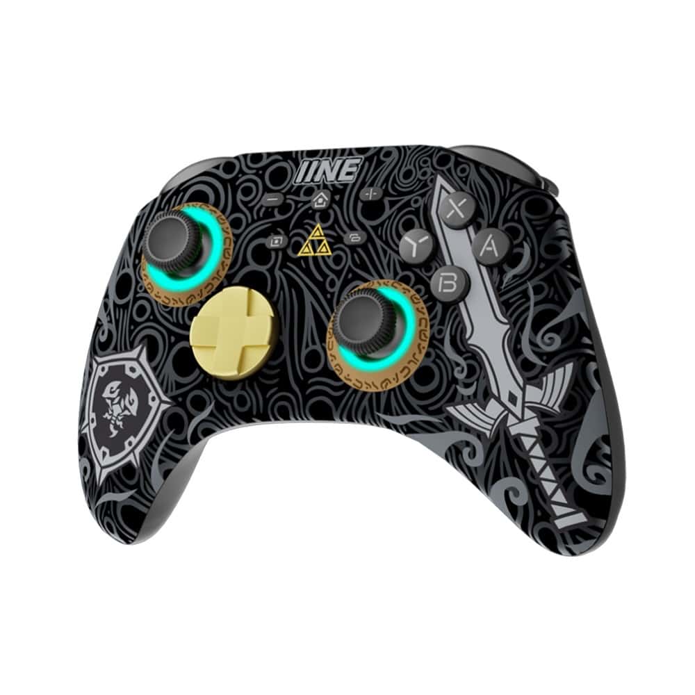 NS2 Switch2 良值 PRO手把 五代薩爾達墨攻(宏編程) 無線 喚醒 藍芽 宏編程 連發 薩爾達