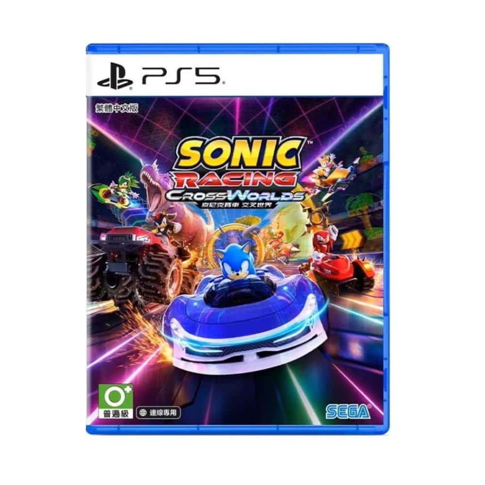 PS5 索尼克賽車 交叉世界 中文版 交錯世界 音速小子賽車 因素小子 索尼克 索尼客 交叉 交錯