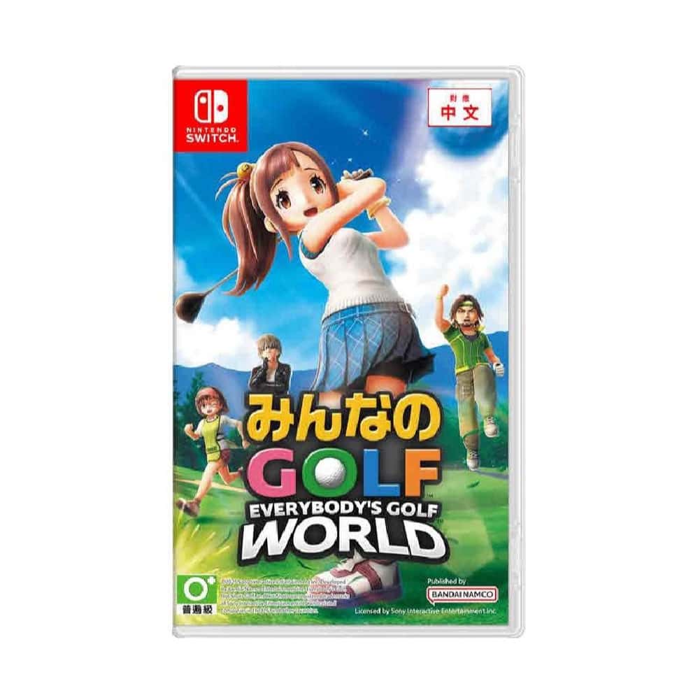NS Switch 全民高爾夫 環球之旅 中文版 全民運動 中文版 高爾夫球 運動