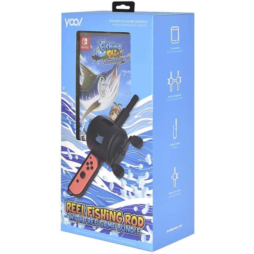 NS Switch 釣魚明星 世界巡迴賽 中文版 釣魚機台 釣竿 可另購 Fishing Star