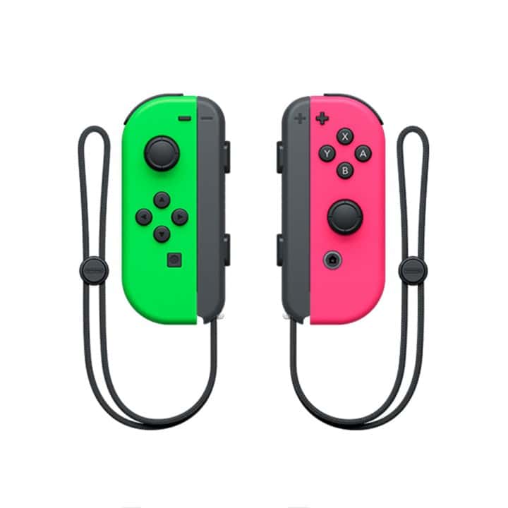 NS Switch JoyCon 手把 螢光綠/粉 Joy-Con 任天堂 左右手把 綠粉 綠紅