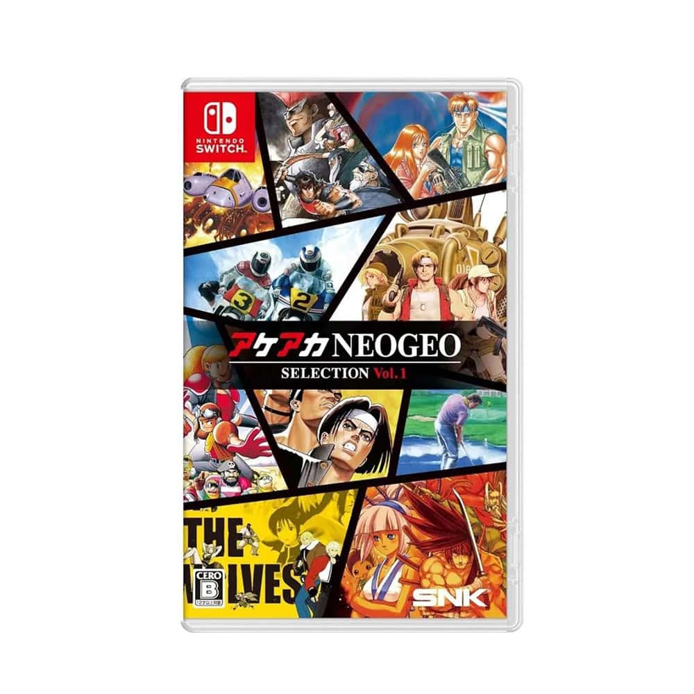 NS Switch ACA Neogeo Selection Vol.1 日文版 合輯 SNK 多合一