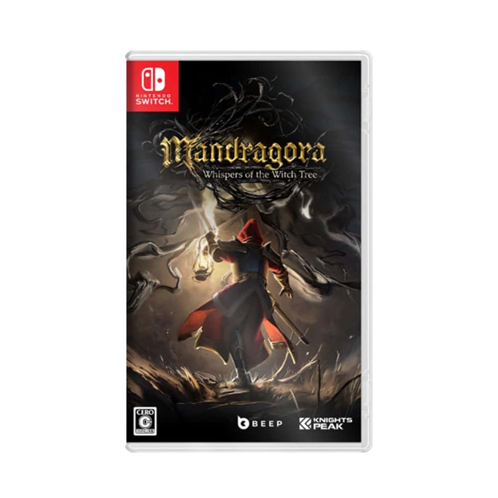 NS Switch 秘影曼德拉 中文版 女巫樹的低語 動作 RPG 黑暗 奇幻 橫向 卷軸 類魂 惡魔
