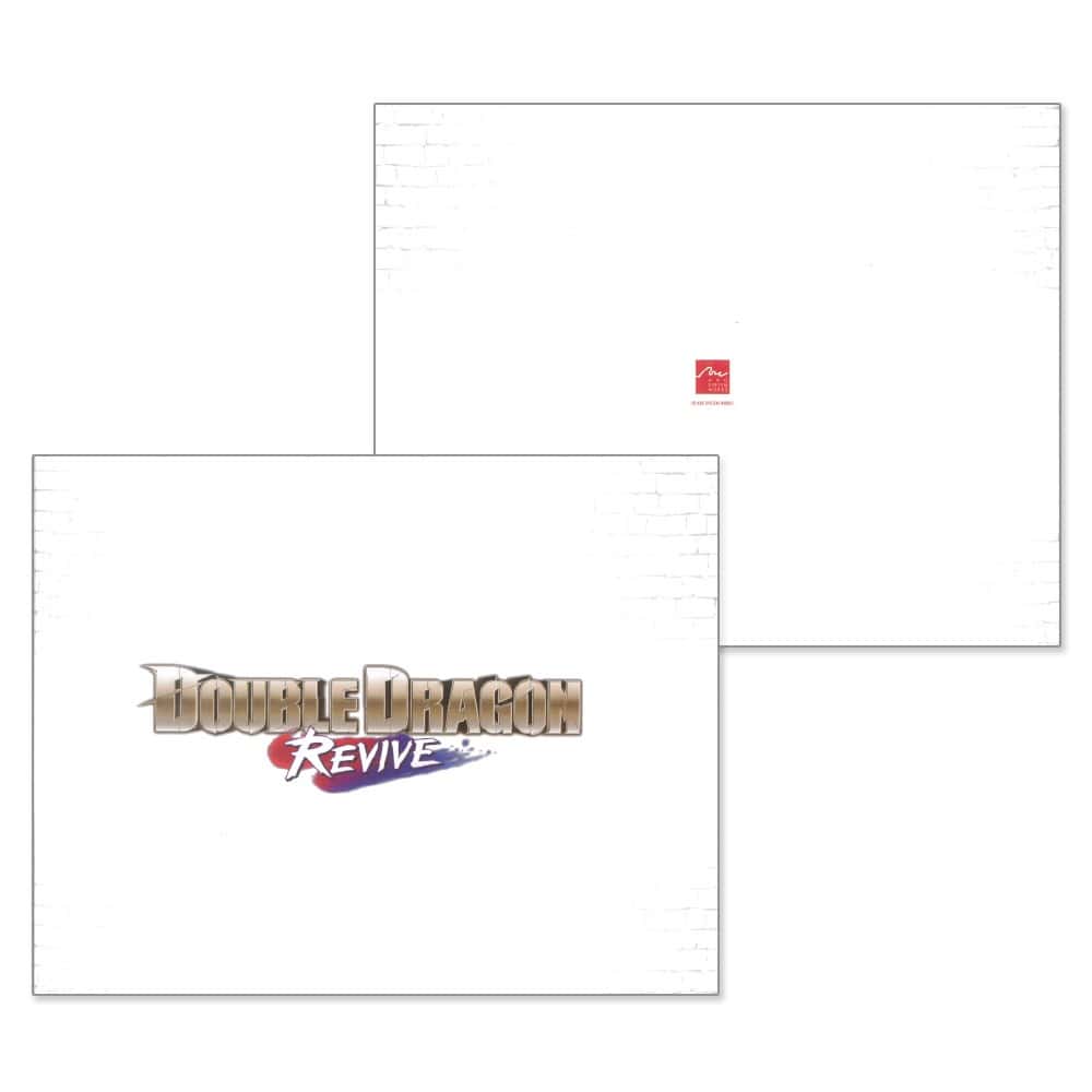 NS Switch 任天堂 特典 雙截龍再臨 特點 原創藝術書 藝術書 美術集 畫冊 雙截龍 再臨 Art