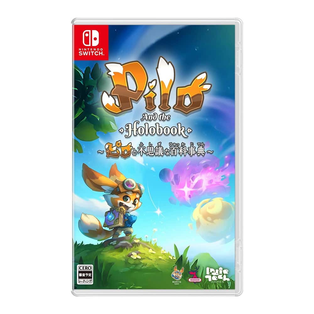 NS Switch 皮洛與全像書 中文版 故事 全息 Pilo 冒險 狐狸 貼紙 書 Q版 可愛 探險