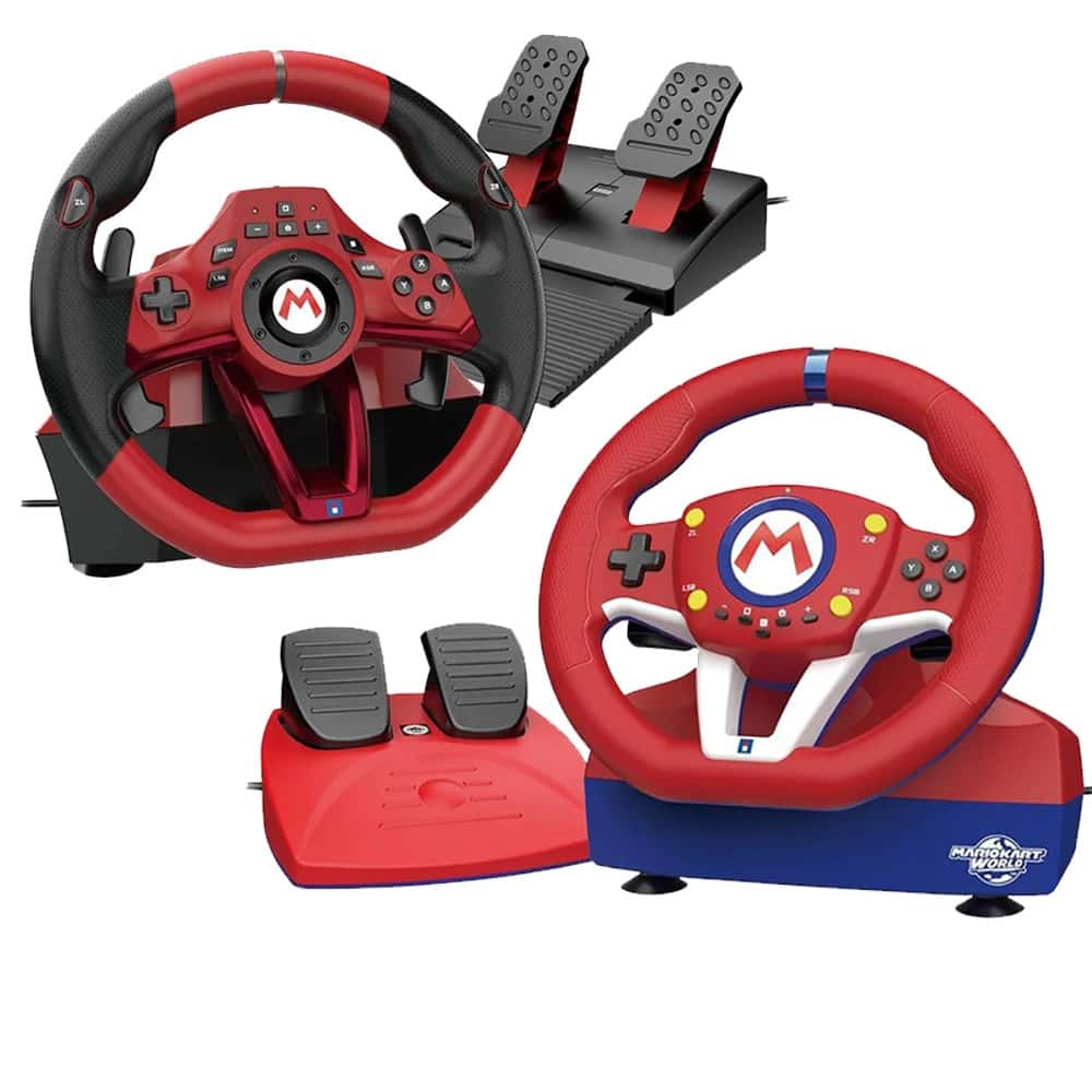 NS /NS2 /PC HORI 瑪利歐賽車 方向盤 Pro DX mini 踏板 瑪利歐 賽車 套組