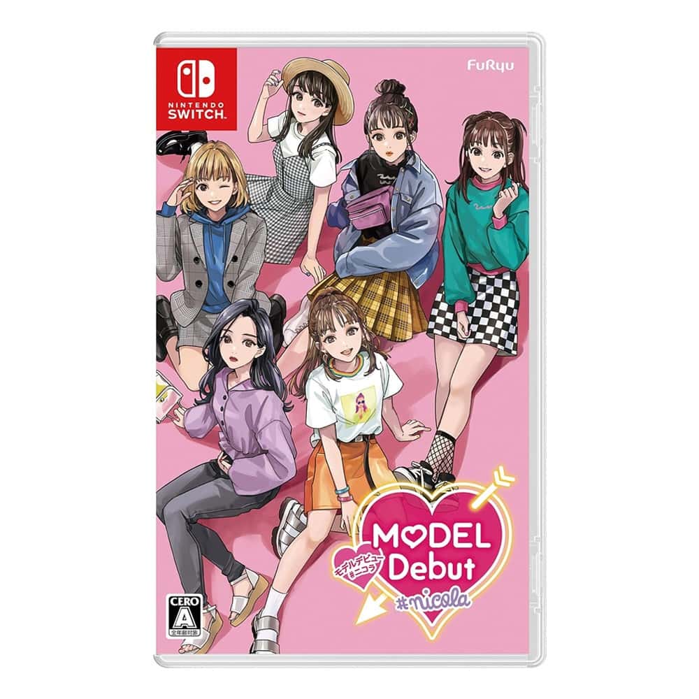 NS Switch 模特兒出道 #nicola 日文版 模特兒 出道 模特爾 名模 裝扮 換衣 換裝