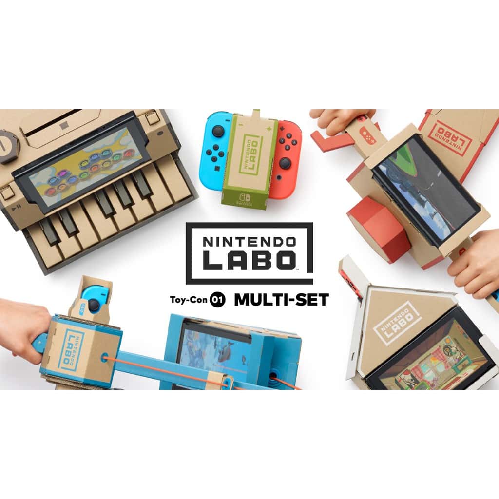NS Switch LABO Toy-Con 任天堂玩具實驗室 遊戲 玩具 機器人 ToyCon 親子