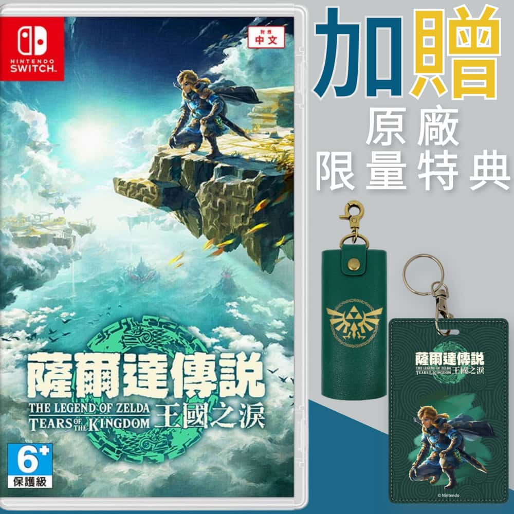NS Switch 薩爾達傳說 王國之淚 中文版