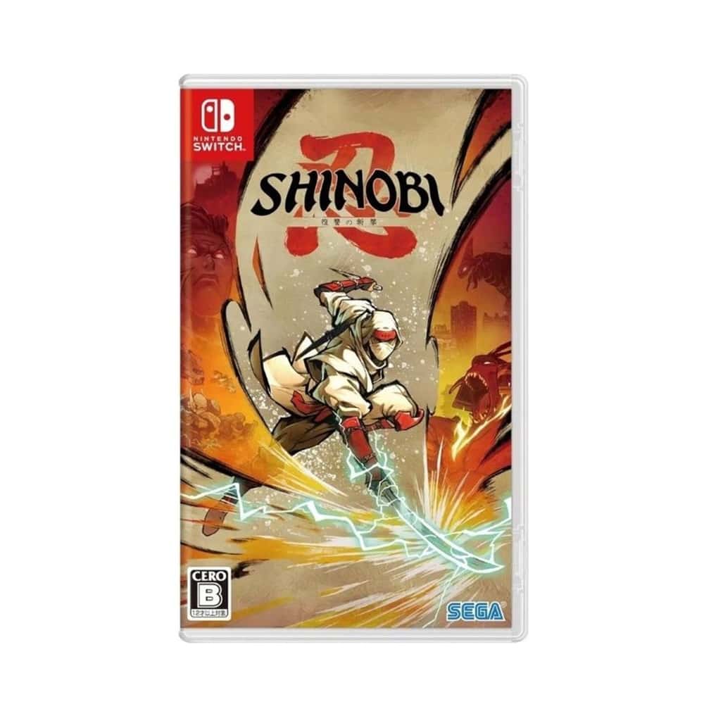 NS Switch SHINOBI 反攻的斬擊 中文版 忍者 反攻 斬擊 復仇 忍術 動作 橫向