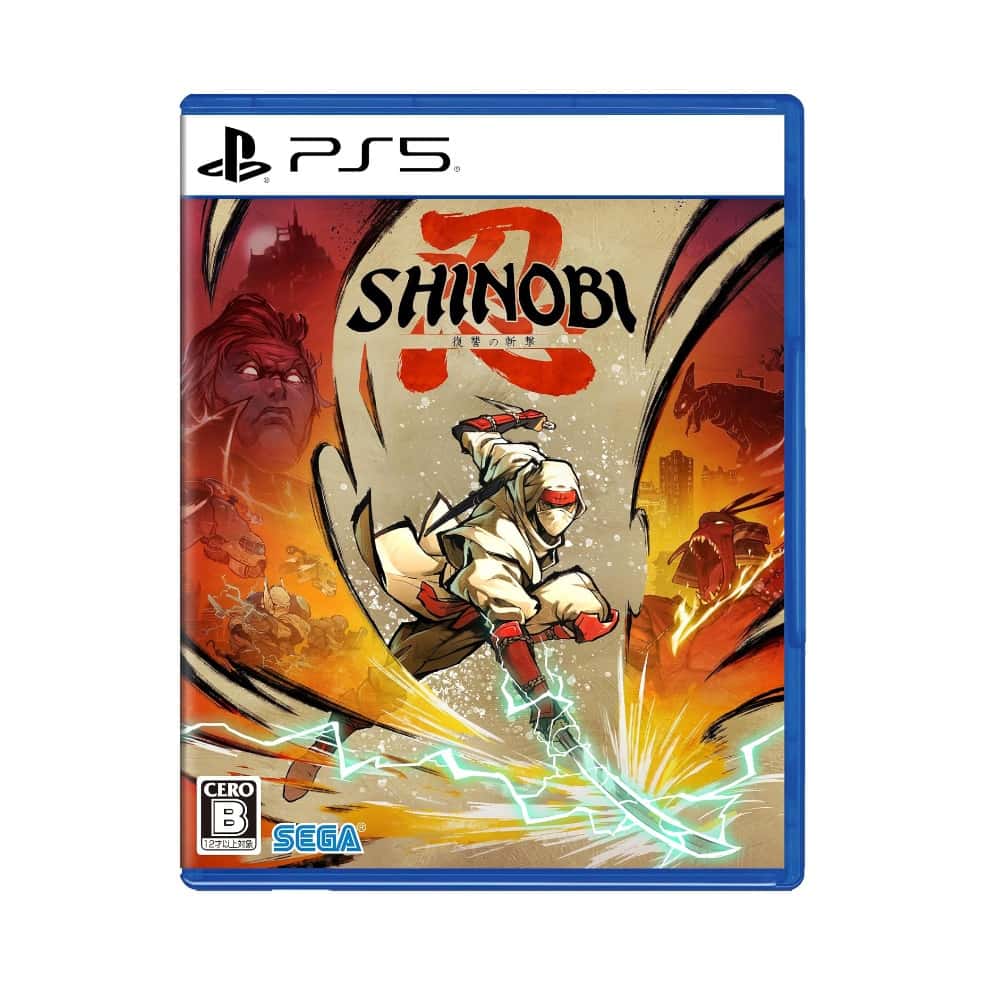 PS5 SHINOBI 反攻的斬擊 中文版 忍者 反攻 斬擊 復仇 忍術 動作 橫向 卷軸 戰鬥 探索