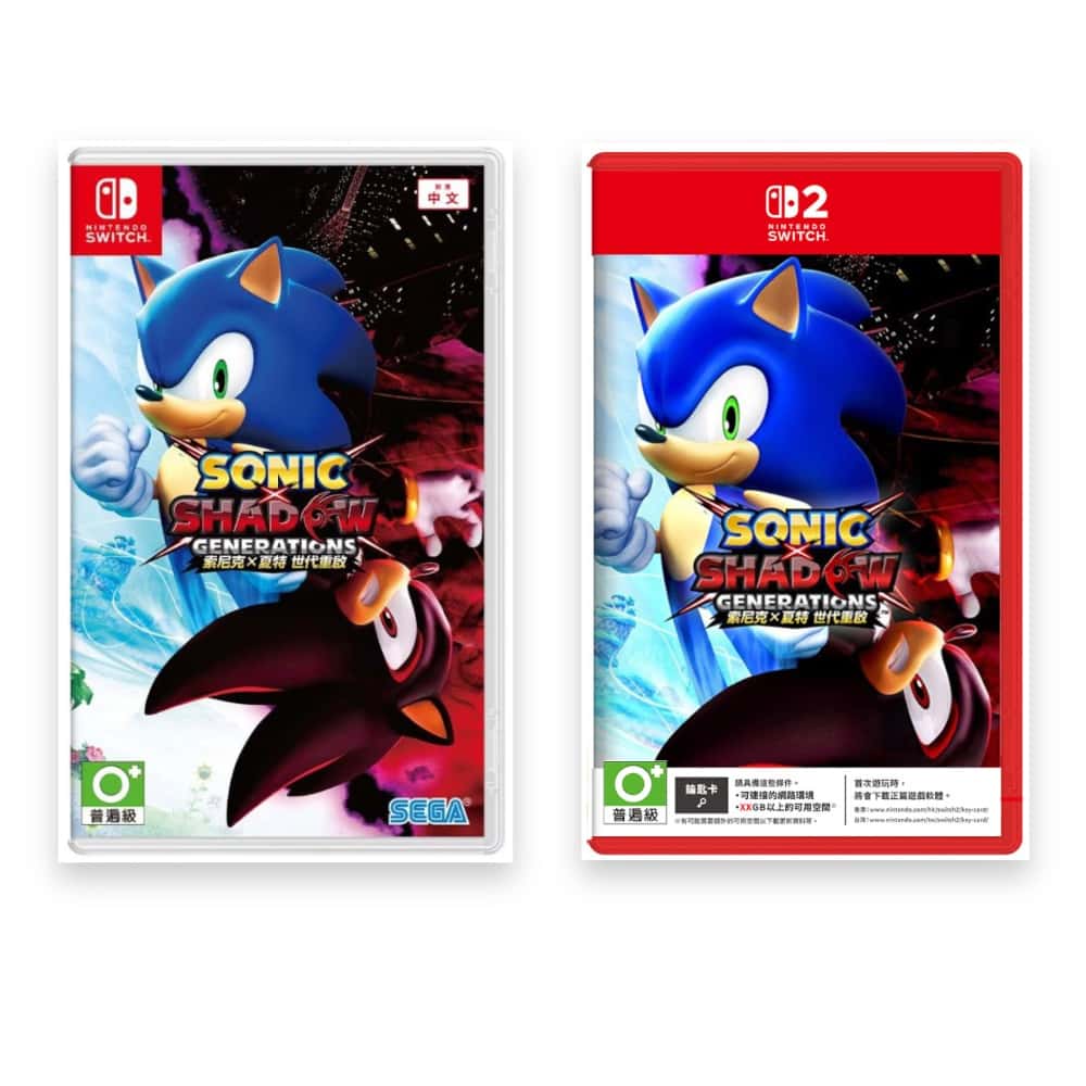 NS NS2 Switch 索尼克×夏特 世代重啟 中文版 Sonic 音速小子 音速 因素