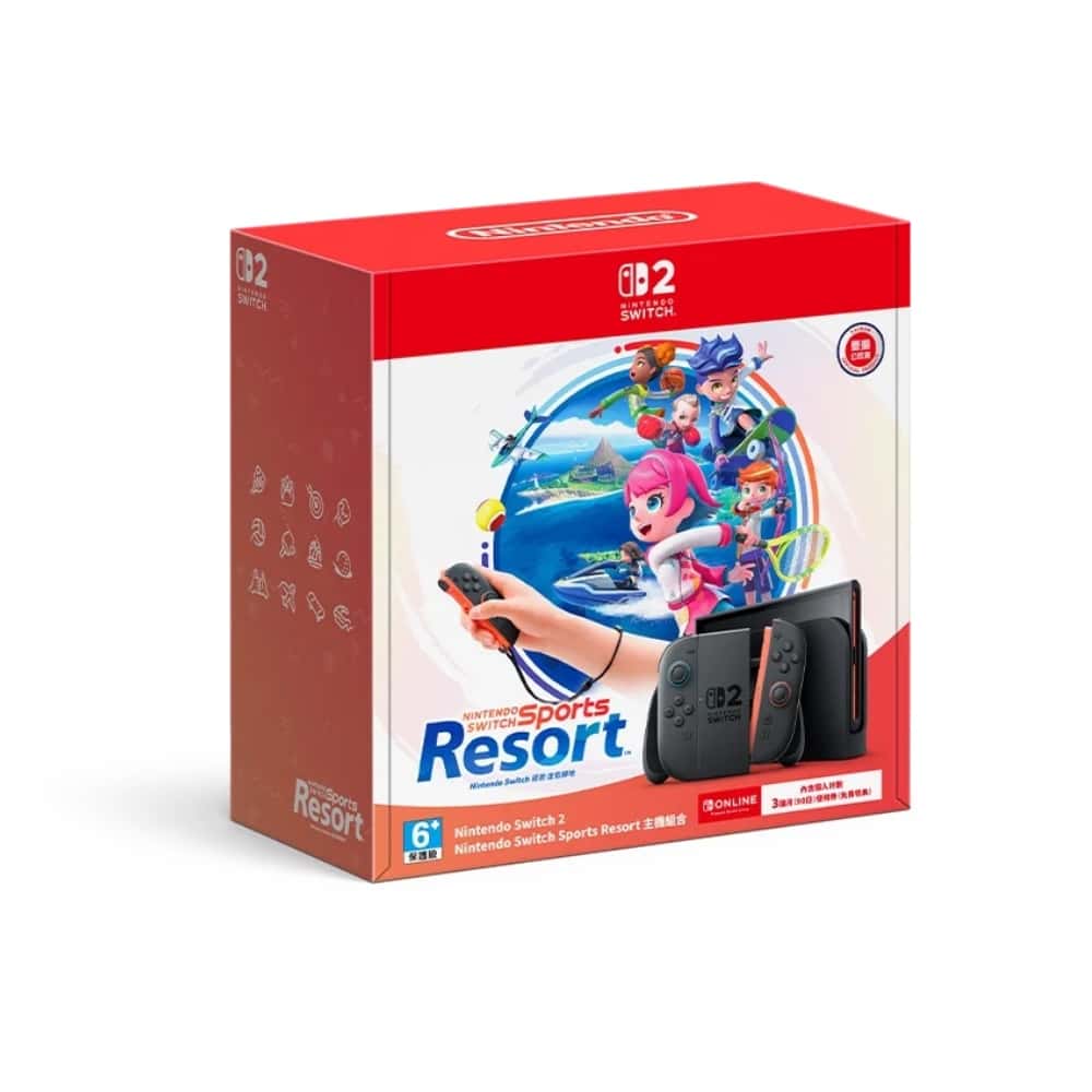 預購10/22上市 NS2 Switch2 Sports Resort 運動 度假勝地 同捆主機組