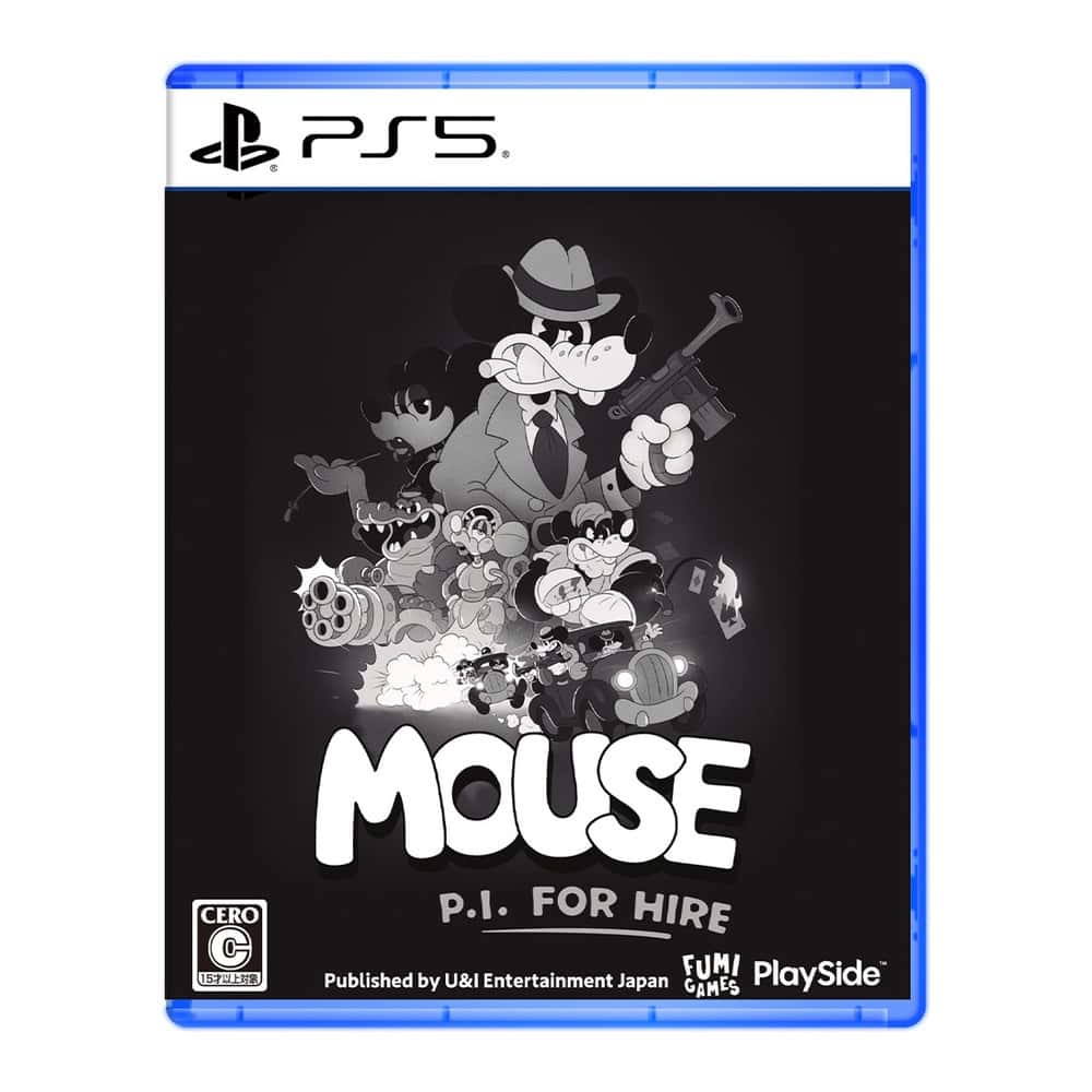 PS5 鼠探 私家偵探 MOUSE 中文版 米老鼠 米奇 經典 美式 卡通 復古 黑白 FPS 射擊